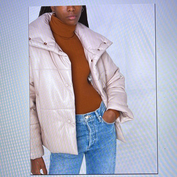 Nanushka Press Stud Padded Jacket - Picture 2 of 13